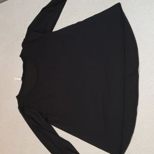 Lularoe Lynnae Long Sleeve Black